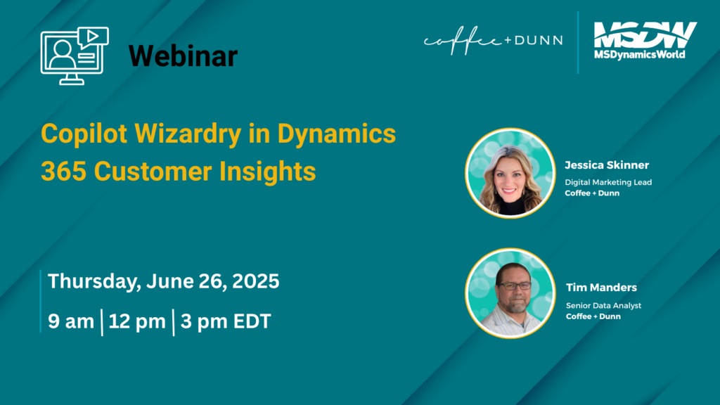 Coffee + Dunn Webinar - June 2025